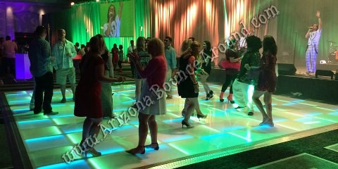 Light up dance floor rental companies in Denver Colorado